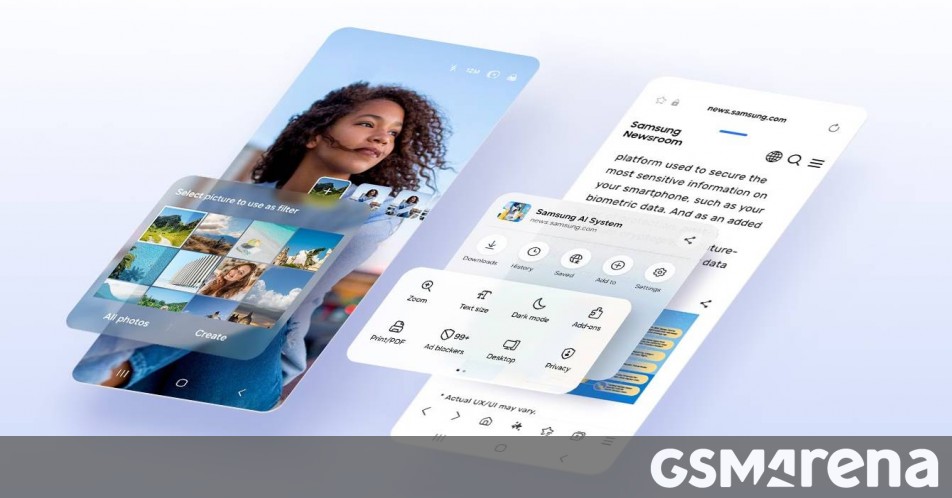 يصل واحد واجهة المستخدم 8 إلى Galaxy Z Flip5 و Z Fold5 وسلسلة Galaxy S23 و A55 و A35 أيضًا