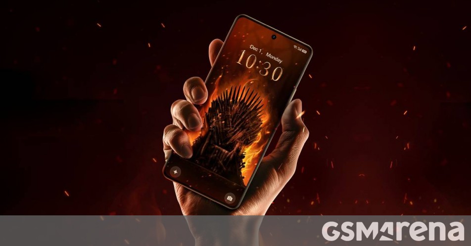 تحدد دعوة نارية التاريخ: سيتم كشف النقاب عن إصدار Realme 15 Pro Game of Thrones في 8 أكتوبر