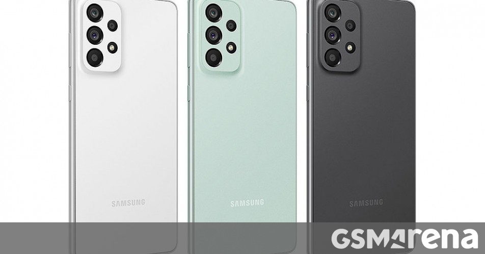 يتلقى Samsung Galaxy A73 آخر تحديث كبير له