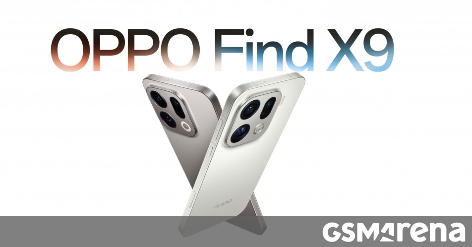 أصبحت سلسلة Oppo Find X9 عالمية
