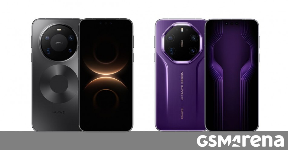 يظهر هاتف Huawei Mate 80 Pro Max وMate 80 RS لأول مرة بكاميرات مقربة مزدوجة