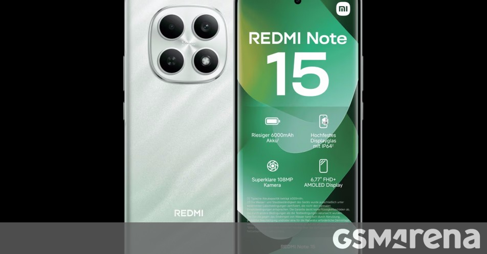 تم إدراج Redmi Note 15 4G في أوروبا، وإليك مواصفاته وأسعاره
