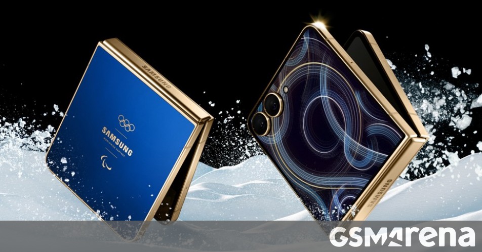 سامسونج تكشف النقاب عن هاتف Galaxy Z Flip7 Olympic Edition