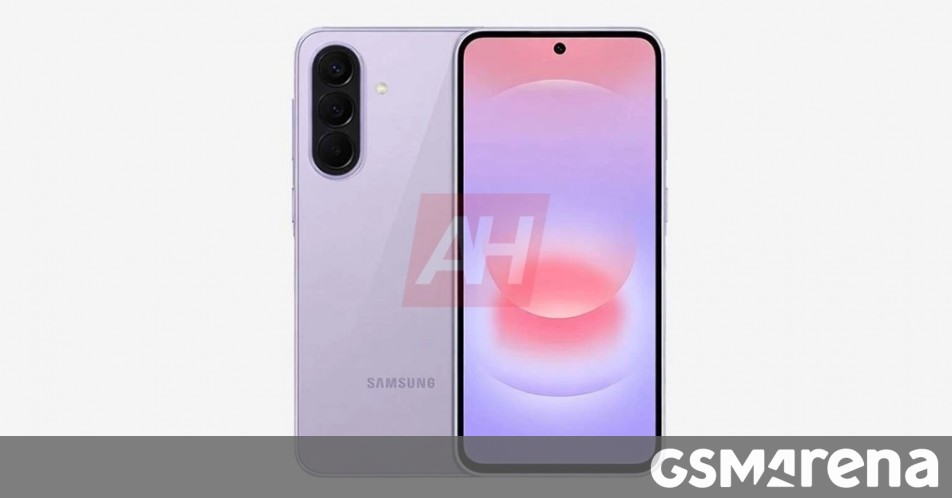 يظهر الشكل الرسمي لهاتفي Samsung Galaxy A37 وGalaxy A57