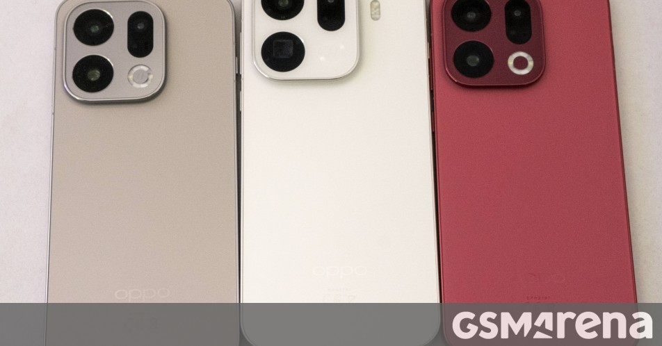 تتسرب ألوان oppo Find X9 Ultra وFind X9s وFind N6 بالإضافة إلى معلومات الإصدار العالمي