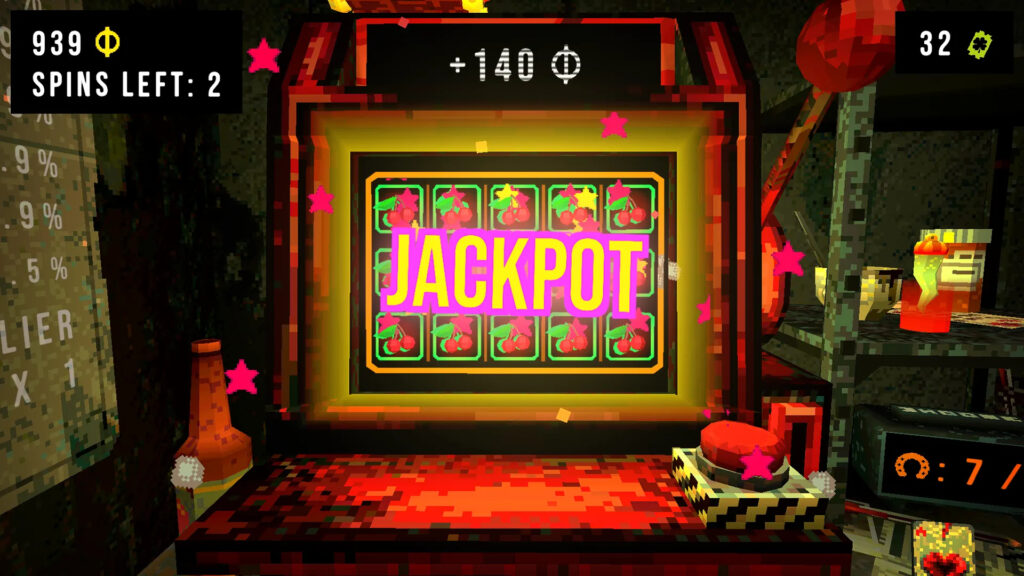 راهن على حياتك أثناء لعب لعبة Hellish Rogue-Lite CloverPit