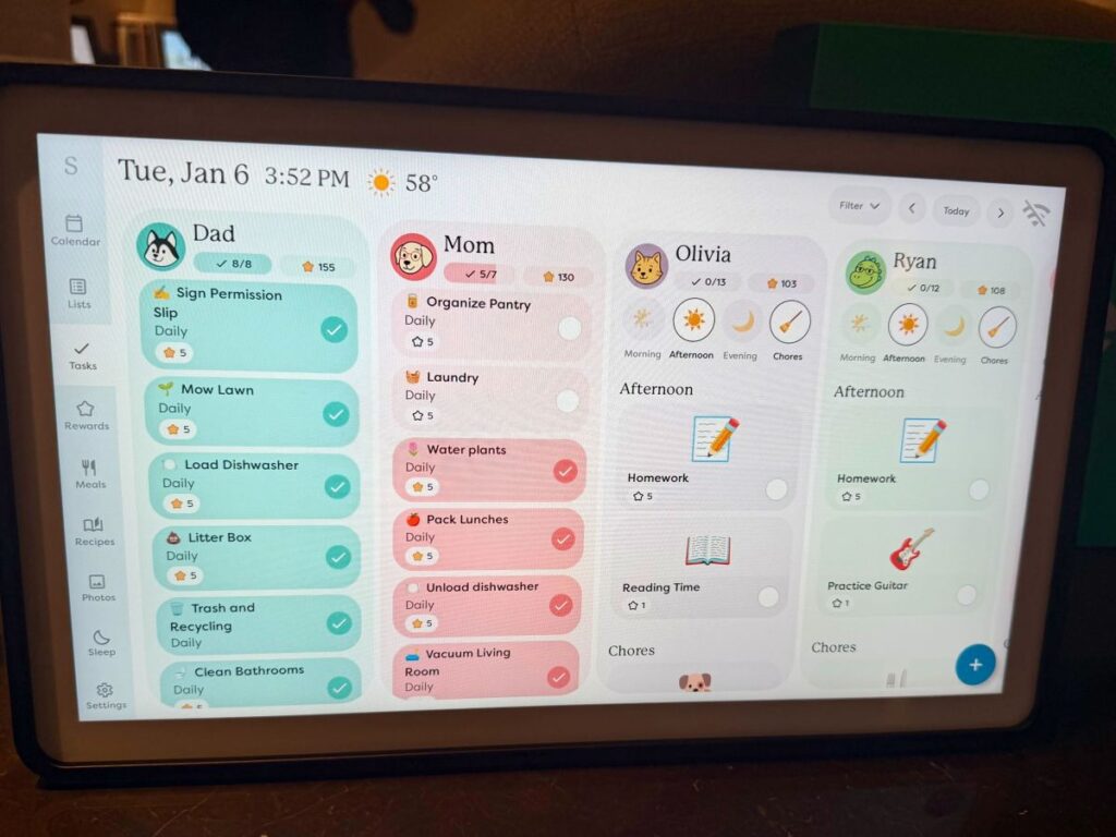 Skylight يظهر لأول مرة في Calendar 2 للحفاظ على تنظيم عائلتك