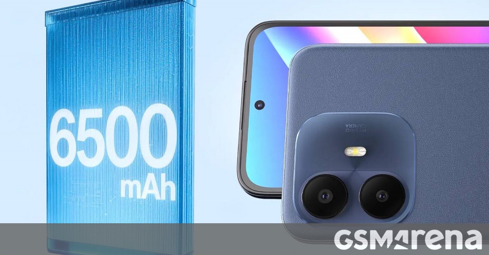 TCL K70 Power مزود ببطارية تبلغ 6500 مللي أمبير في الساعة، وتم الكشف عن شريحة Helio G100، وسيتبعه TCL K70