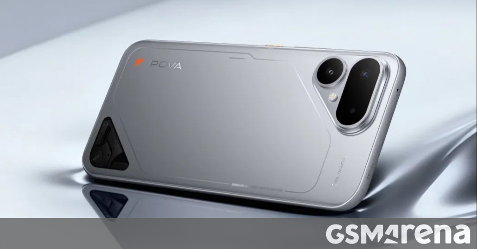 ظهور Tecno Pova Curve 2 لأول مرة ببطارية 8000 مللي أمبير وشاشة منحنية مقاس 6.78 بوصة