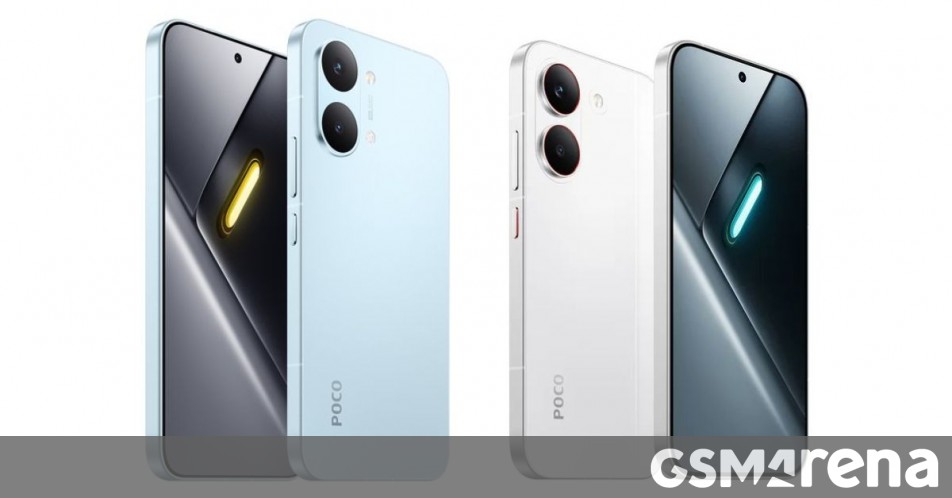 تم الكشف عن تصميمات Poco X8 Pro وX8 Pro Max في عروض مسربة جديدة