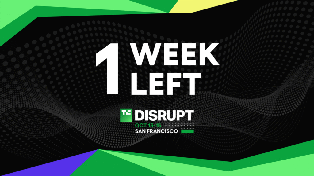 تنتهي أسعار Disrupt 2026 Super Early Bird خلال أسبوع واحد