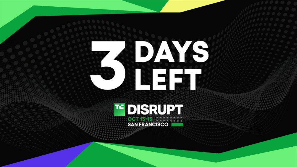 تنتهي مدخرات تذاكر Disrupt 2026 Early Bird خلال 3 أيام
