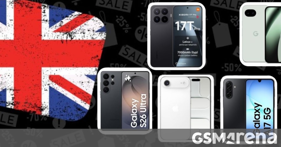 العروض الأسبوعية: يتم طرح الثنائي Xiaomi 17T للبيع مع تخفيضات في الأسعار، بالإضافة إلى خصومات على Galaxy S26 Ultra وiPhone Air والمزيد
