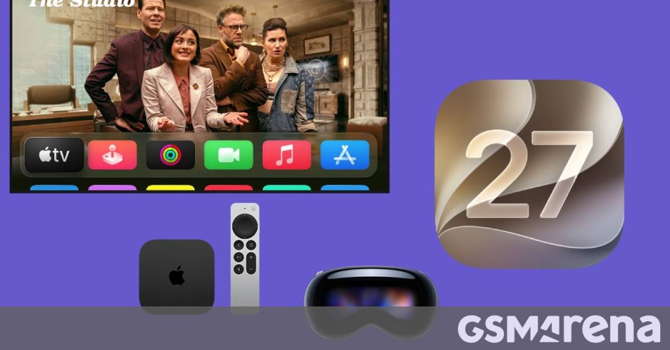 نظام التشغيل tvOS 27 من Apple أسرع، ويوفر تحسينات في الموسيقى والبودكاست، ويحصل VisionOS 27 على Siri AI