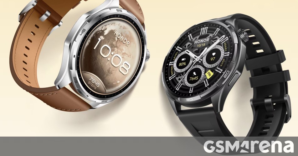 تحتوي ساعة Honor Watch 6 الجديدة على بطارية ضخمة تبلغ سعتها 980 مللي أمبير في هيكل نحيف يبلغ سمكه 10.8 ملم