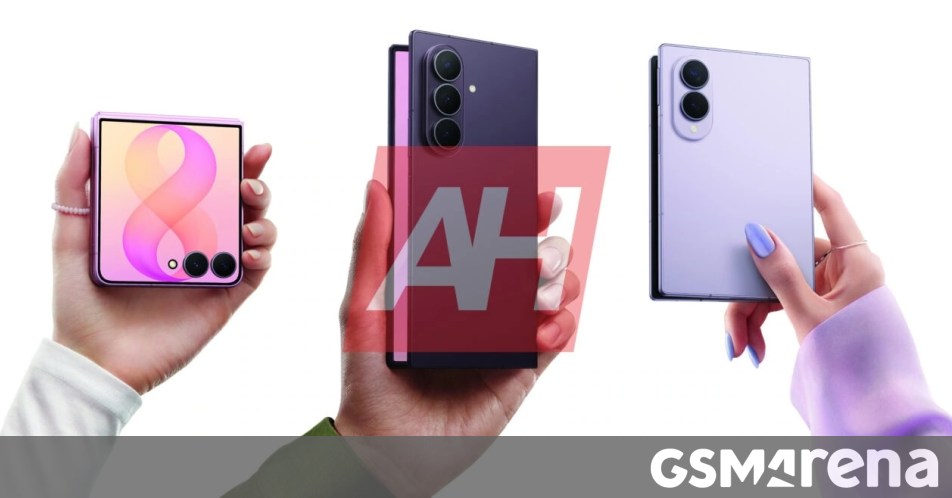 تظهر تشكيلة Galaxy Unpacked الكاملة من سامسونج في العروض المسربة