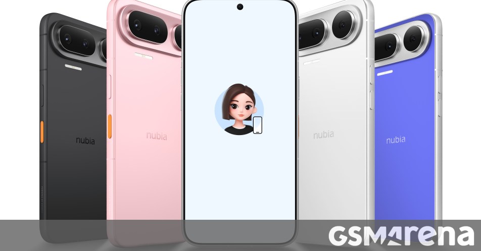 nubia NaviX Ultra هو تصميم الشركة لهاتف AI Agentic