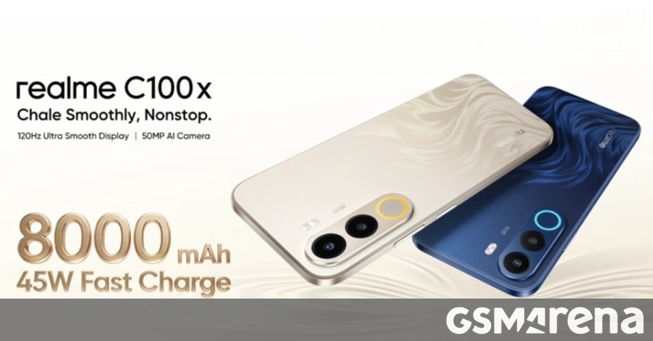 ظهر Realme C100x لأول مرة في الهند